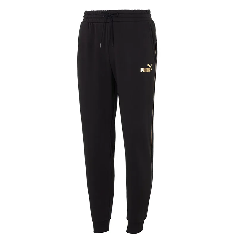 PUMA Knitted Sweatpants Men's Black