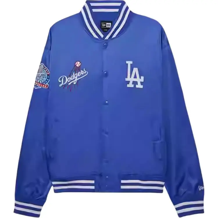 New Era FW24 Jacket Unisex Marine Blue