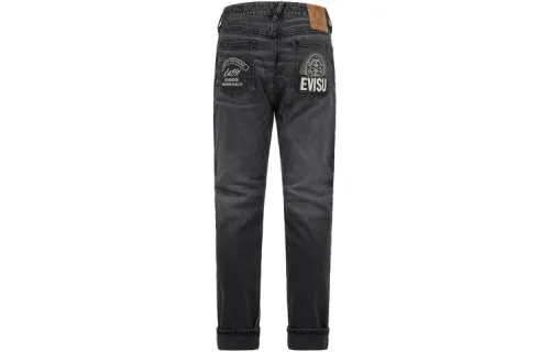 EVISU Jeans Men's Black Moderate Other