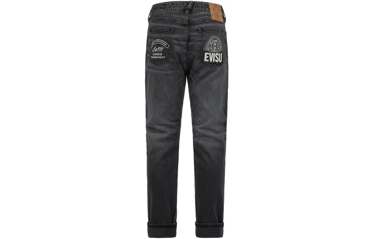 EVISU Jeans Men's Black Moderate Other