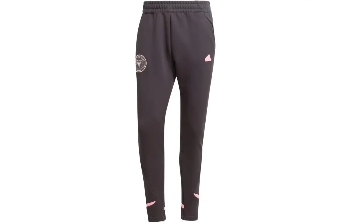 Adidas Inter Miami Cf Designed For Gameday Knitted Sweatpants Men's Black