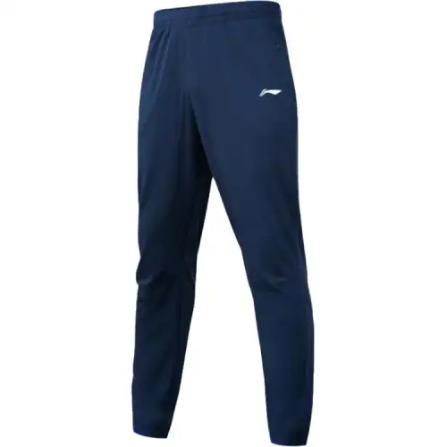 Li Ning Knitted Sweatpants Men's Navy Blue