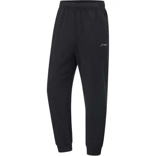 Li Ning Fitness Series Knitted Sweatpants Men's Black