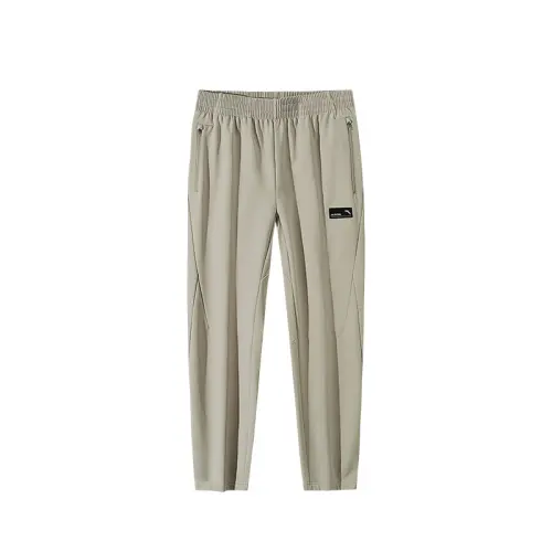 Anta Knitted Sweatpants Men's Oak Khaki