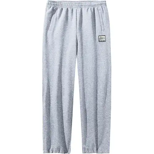 Anta Life Collection Knitted Sweatpants Men's CD28 Gray Heather Gray
