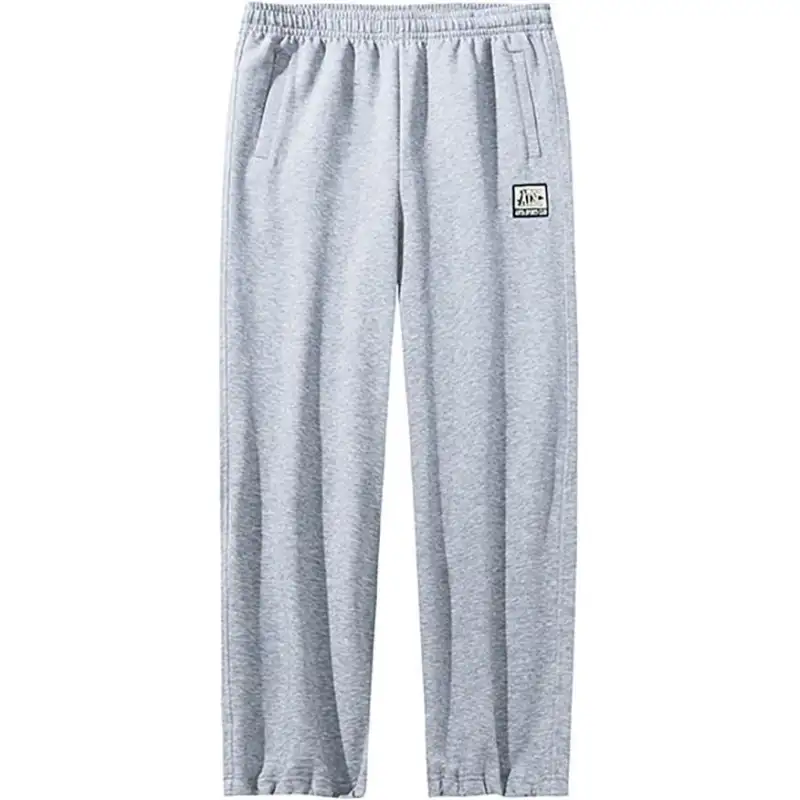 Anta Life Collection Knitted Sweatpants Men's CD28 Gray Heather Gray