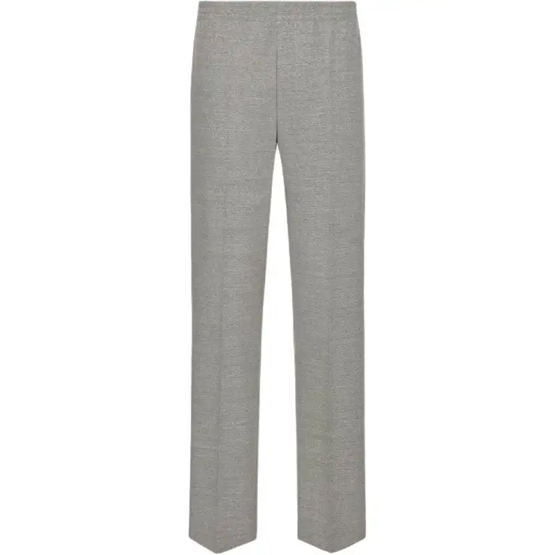 DIOR FW24 Knitted Sweatpants Men's Light Gray