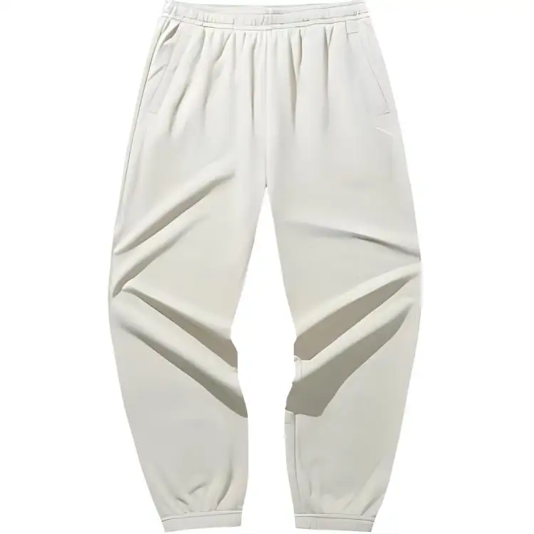 Anta Sports Life Collection Knitted Sweatpants Men's Smoke Heather Gray