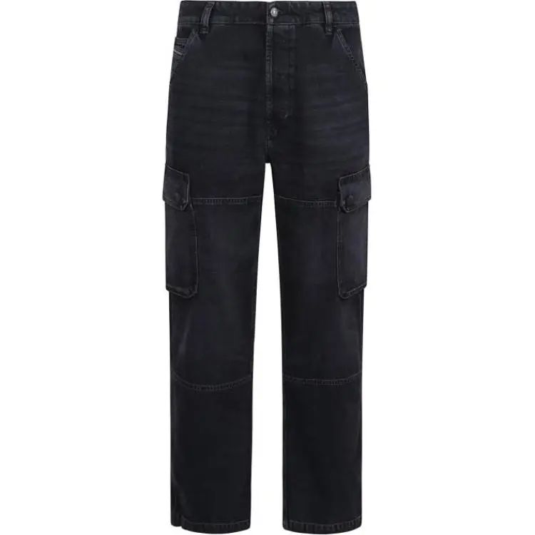 DIESEL Logo Plaque Jeans