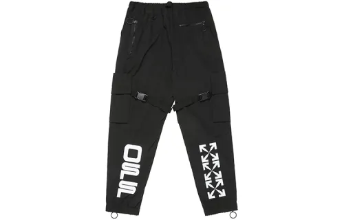 OFF WHITE Nylon Cargo Pants
