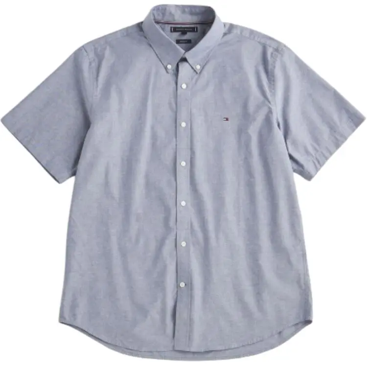 Tommy Hilfiger SS25 Shirt Men's Marine Blue