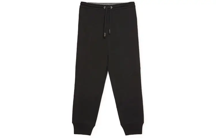 LOEWE SS24 Knitted Sweatpants Men's Black