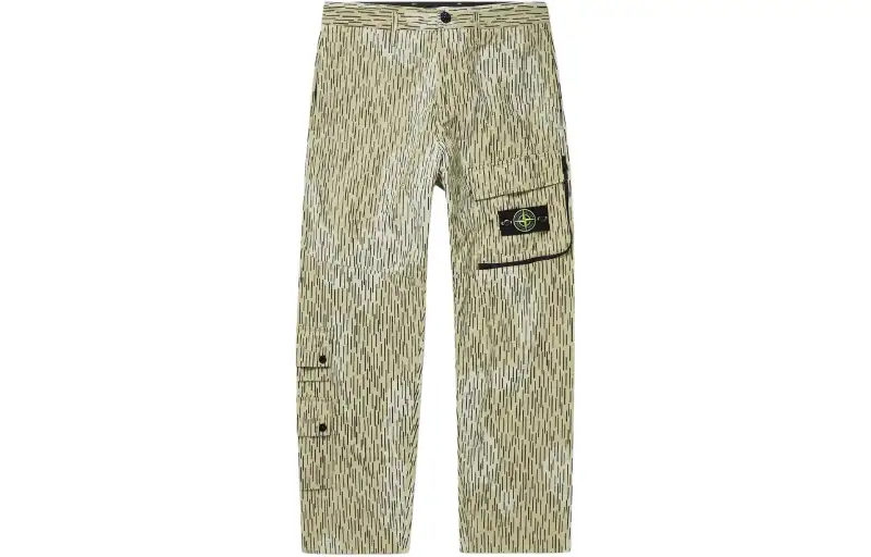 STONE ISLAND Casual Pants Men's Green