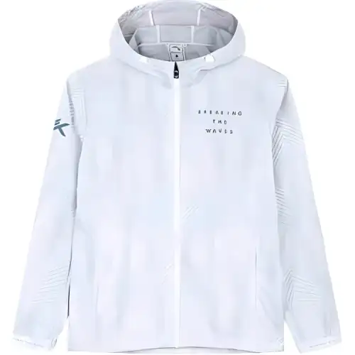 Anta KT Trench Coat Men's Pure White