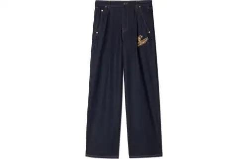 OFF-WHITE 90s logo-appliqué straight-leg jeans