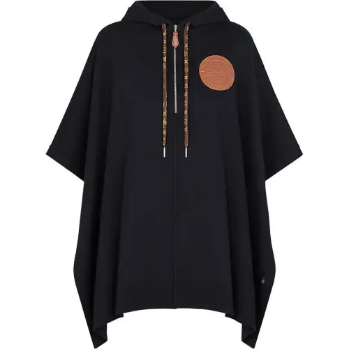LOUIS VUITTON Cloak Unisex Black