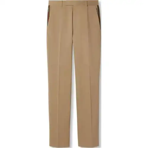 GUCCI Logo Detailed Straight Leg Pants