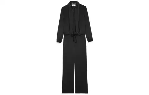 SAINT LAURENT Jumpsuits Men's Black Moderate Jumpsuit