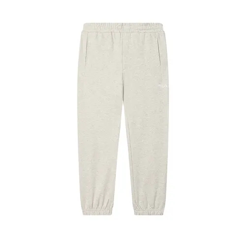 FILA Knitted Sweatpants Men's Light Khaki Heather Gray