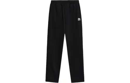 PUMA Casual Pants Unisex Black Moderate Straight Fit Pants
