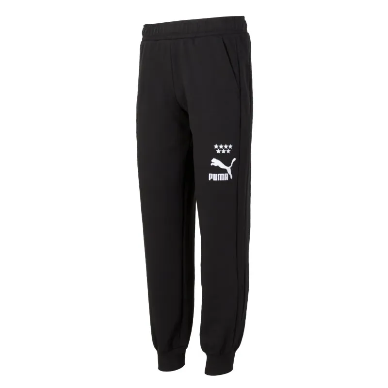 PUMA Knitted Sweatpants Men's Black