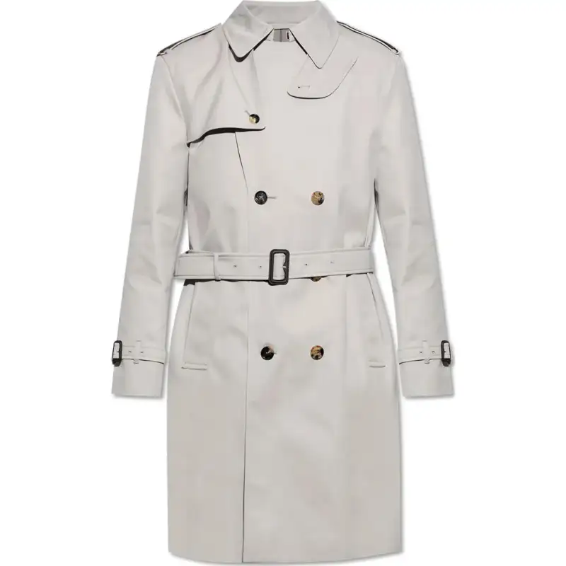 Burberry double-breasted belted trench coat