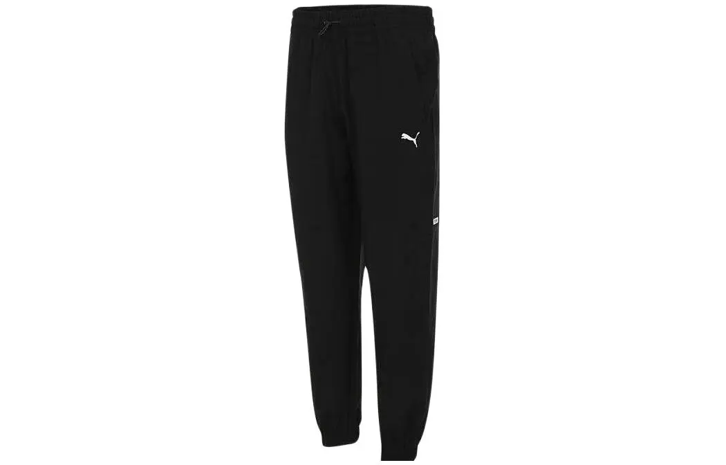 PUMA Knitted Sweatpants Men's Black