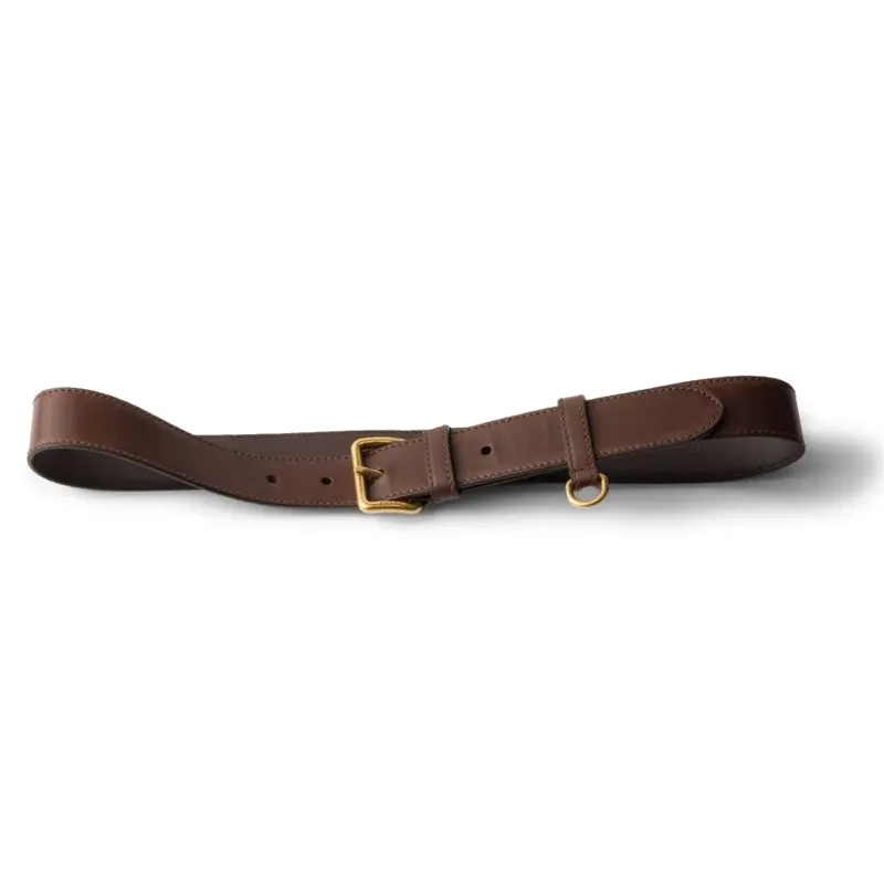 Prada Pin Buckle Fastened Belt-Looped Belt