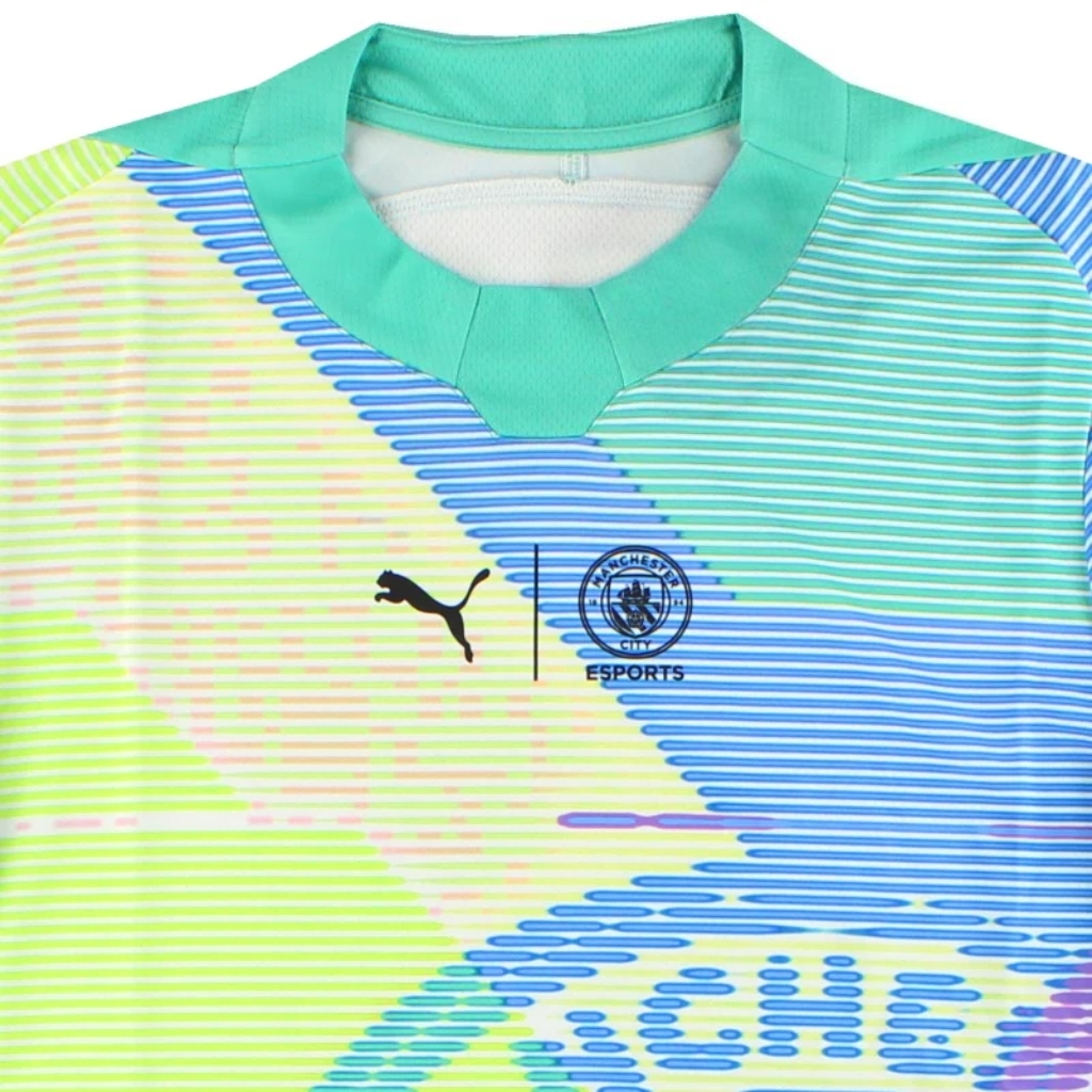 PUMA 2022 23 Manchester City Soccer Jersey Men’s Green