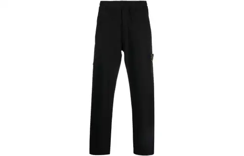STONE ISLAND Casual Pants Men's Black
