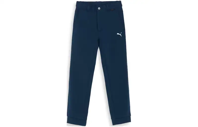 PUMA Knitted Sweatpants Men's Marine Blue