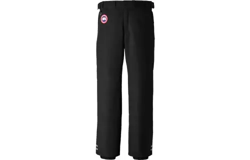 Canada Goose FW21 Classic Collection, White Duck Down Filling Fleece Lined Straight Fit Solid Color Included Down Pants