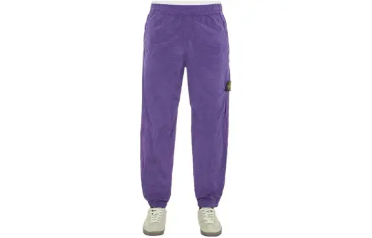 STONE ISLAND Casual Pants Men's Purple