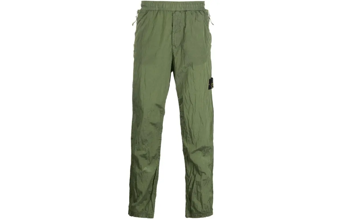 STONE ISLAND STONE ISLAND SS23 Nylon Meta Casual Pants Men's Sage Green