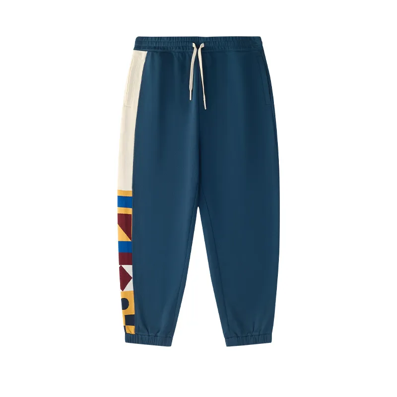 FILA FUSION Knitted Sweatpants Men's Dark Lu Blue