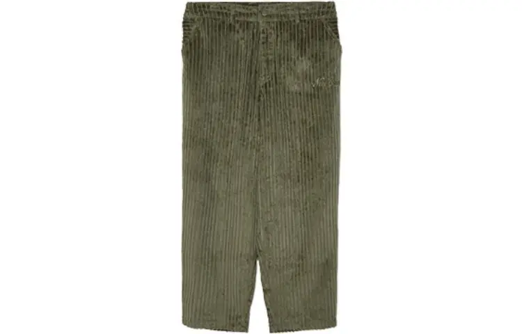 New Era Moderate Casual Pants Unisex Olive Green