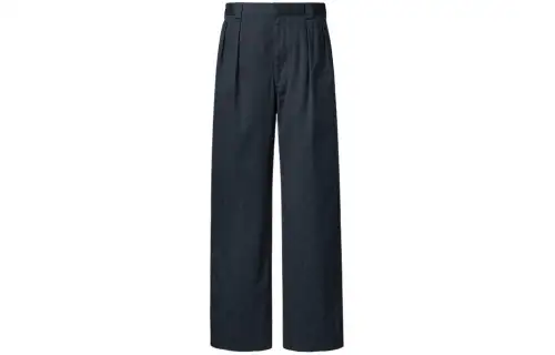 UNIQLO U Collection SS24 Casual Pants Men's Navy Blue