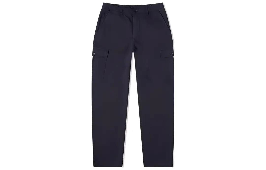 Paul Smith Casual Pants Men's Marine Blue Moderate Straight Fit Pants
