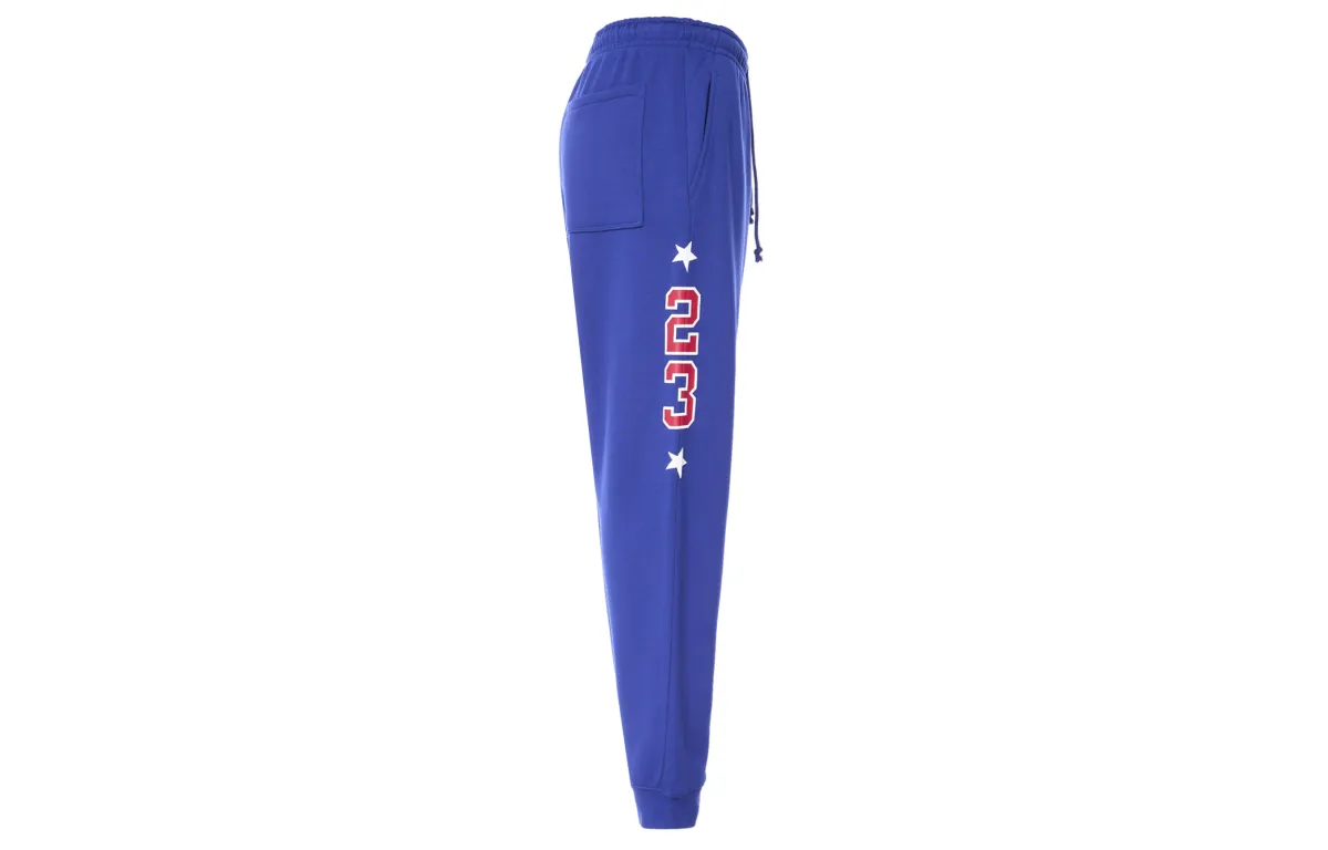 Jordan Knitted Sweatpants Men's Blue