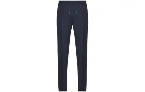 DIOR SS24 Knitted Sweatpants Men's Blue
