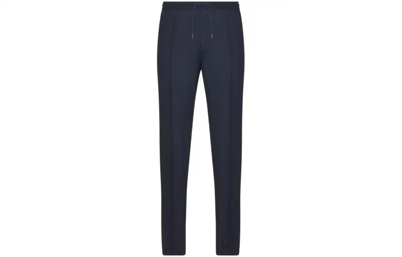 DIOR SS24 Knitted Sweatpants Men's Blue