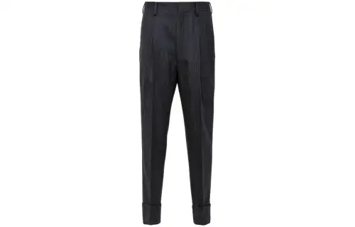 Prada wool tailored trousers