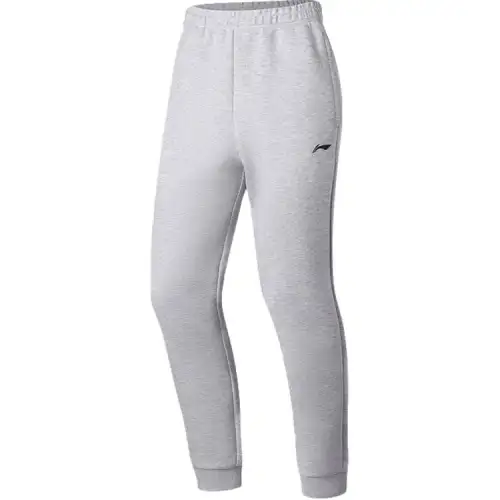 Li Ning Fitness Series Knitted Sweatpants Men's Heather Gray