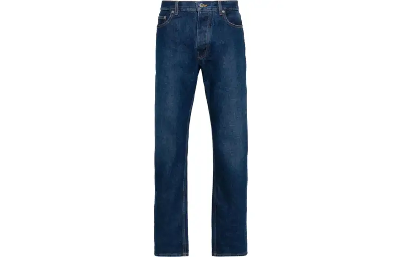OFF-WHITE straight-leg jeans