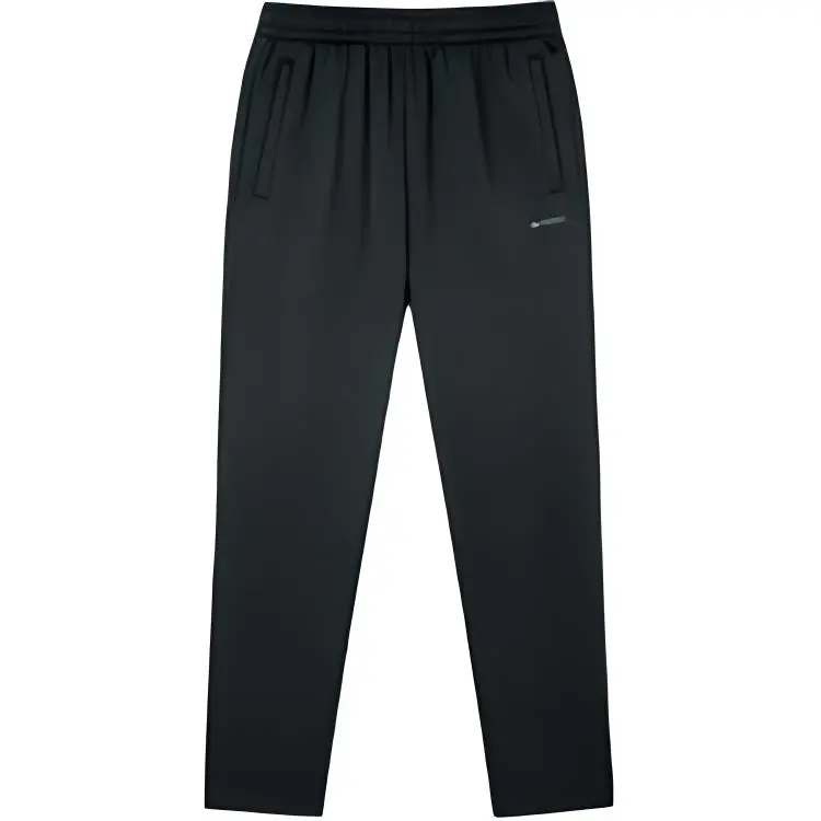 361° Variety Training Collection Letter Fleece Lined Straight Fit Mid Rise Knitted Sweatpants Men's Tranquil Gray