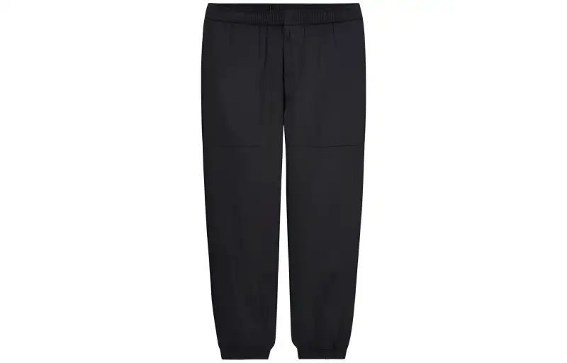 UNIQLO Casual Pants Men's Black Moderate Cuffed Pants