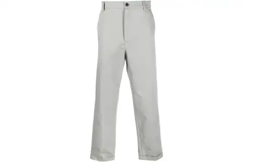 KENZO Turn Up Brim Chino Trousers