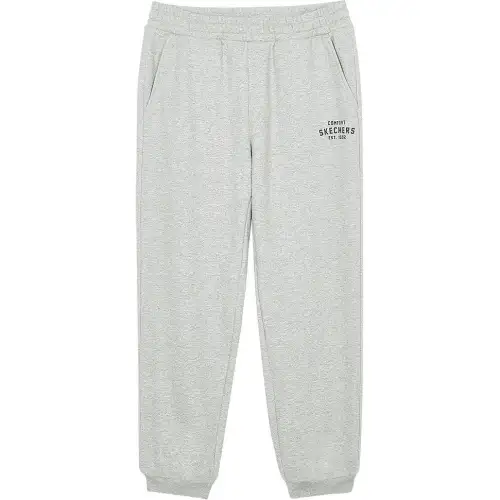 Skechers Knitted Sweatpants Men's Medium Heather Gray