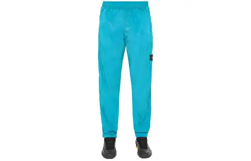 STONE ISLAND Casual Pants Men's Turquoise
