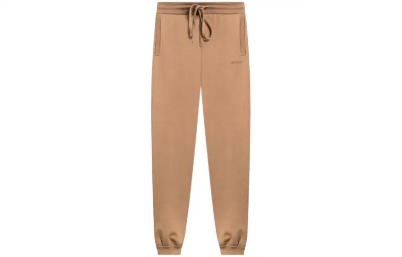 OFF WHITE Casual Pants Regular Fit Men's Brown